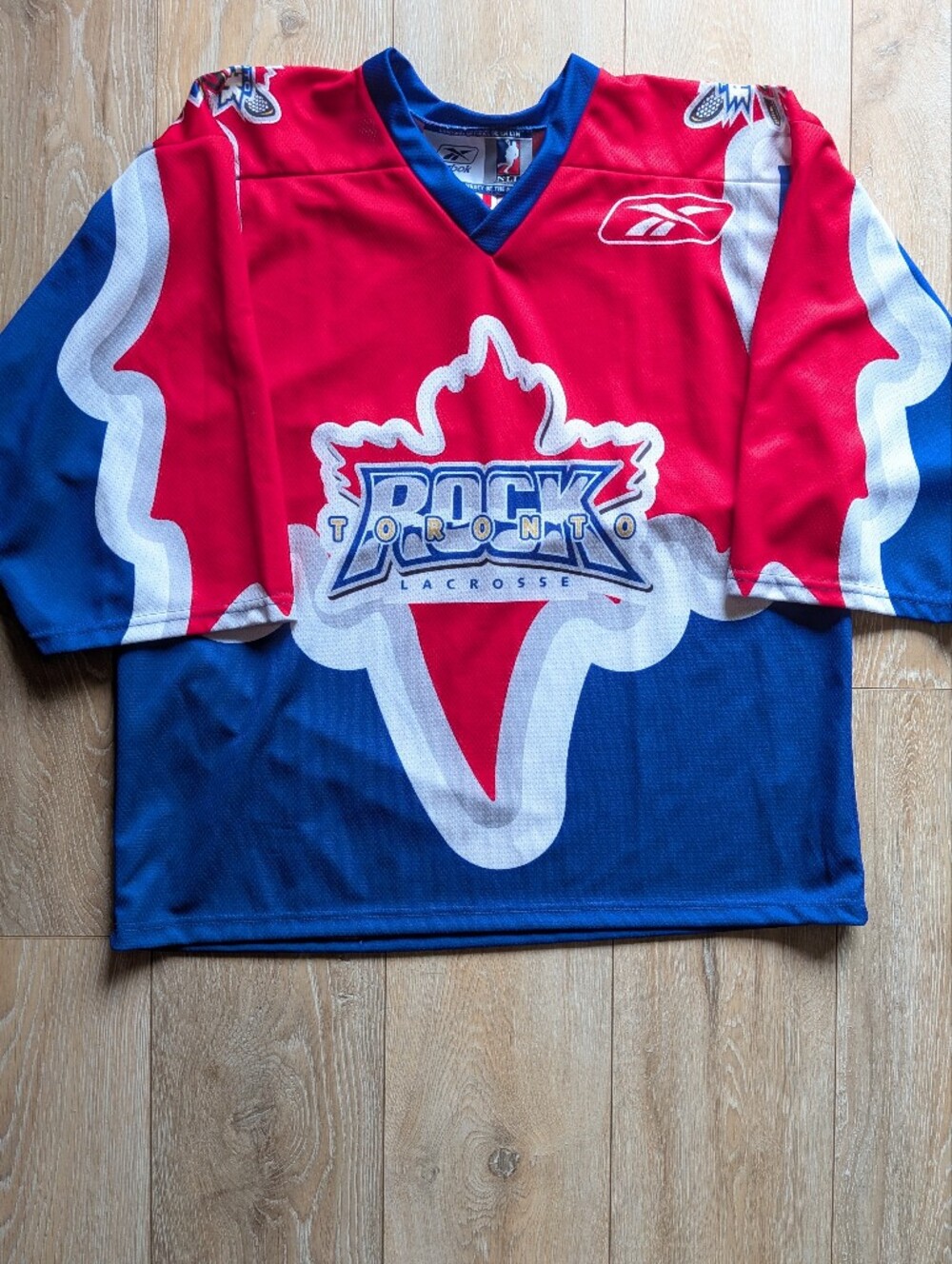 NWT Reebok NLL Men's Toronto Lacrosse Jersey